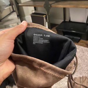 Steve Madden tall tan suede boots